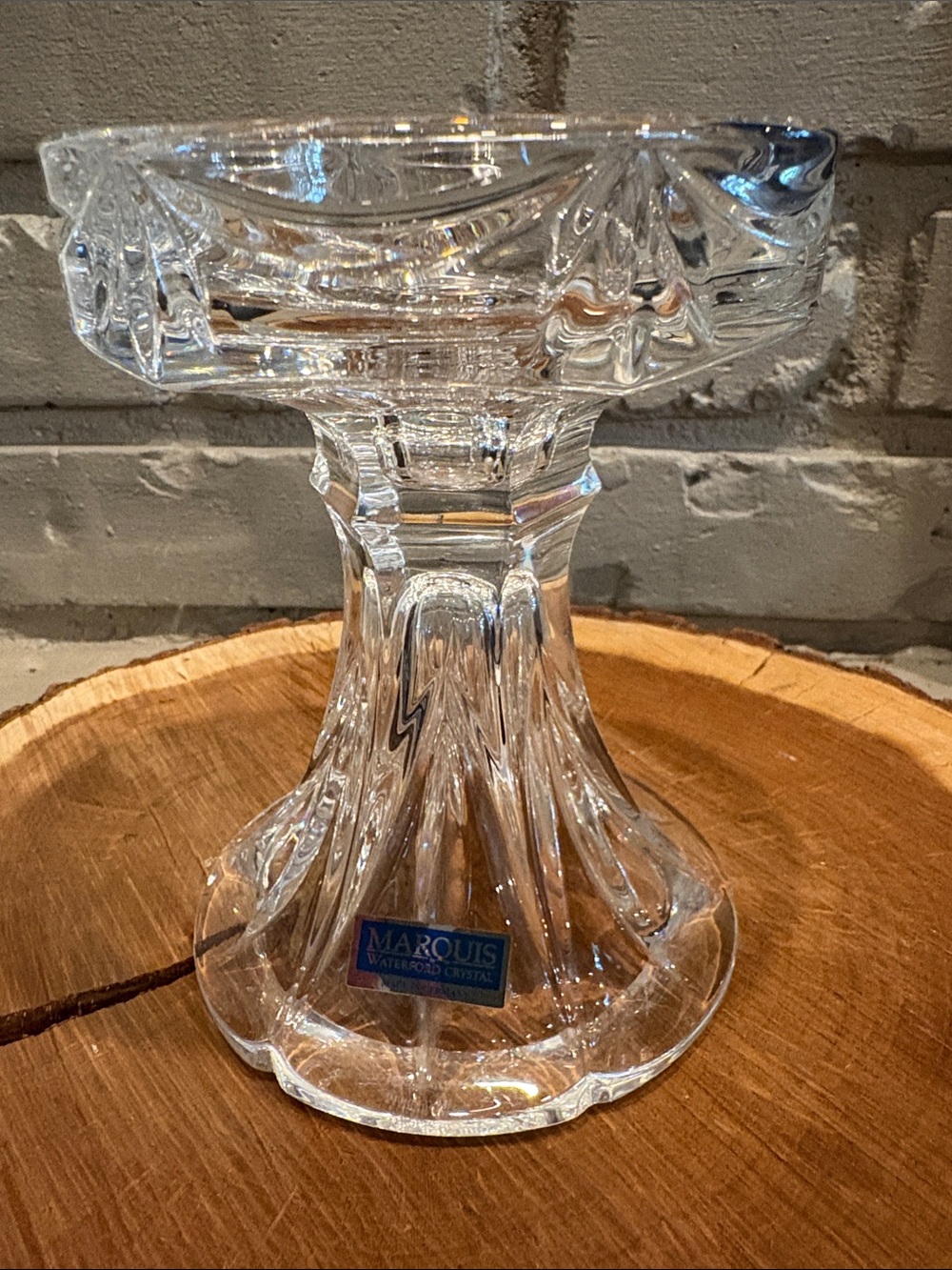 Unity Pillar/Taper Candle Holder Marquis by‎ Waterford Crystal